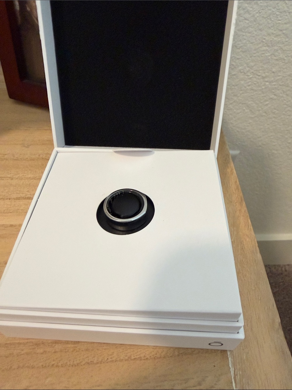 Oura Magnetic Ring Charger - Black and Silver